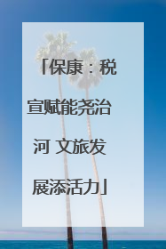 保康：税宣赋能尧治河 文旅发展添活力
