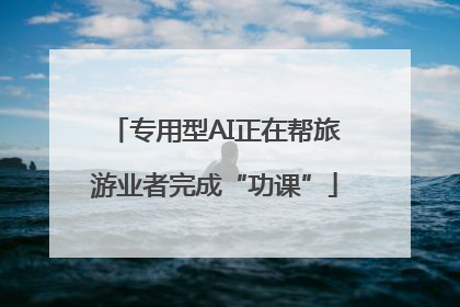 专用型AI正在帮旅游业者完成“功课”