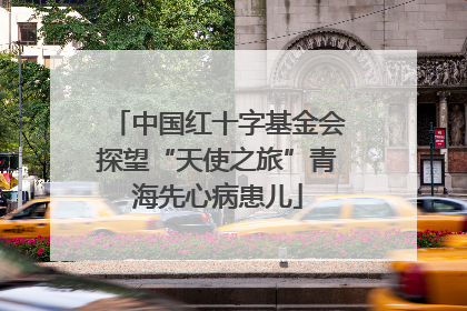 中国红十字基金会探望“天使之旅”青海先心病患儿