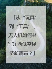 从“玩具”到“工具”，无人机如何书写江西低空经济新篇章？
