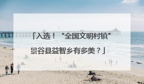 入选！“全国文明村镇”景谷县益智乡有多美？