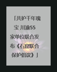 共护千年瑰宝 川渝55家单位联合发布《石窟联合保护倡议》