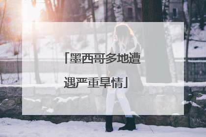 墨西哥多地遭遇严重旱情