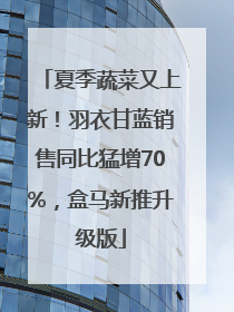 夏季蔬菜又上新！羽衣甘蓝销售同比猛增70%，盒马新推升级版