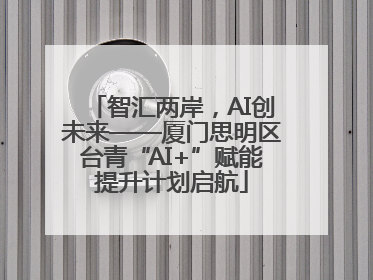 智汇两岸，AI创未来——厦门思明区台青“AI+”赋能提升计划启航