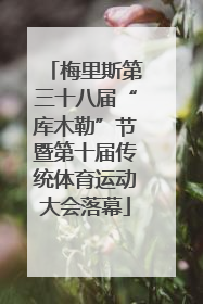 梅里斯第三十八届“库木勒”节暨第十届传统体育运动大会落幕