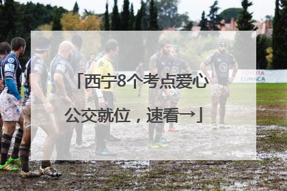 西宁8个考点爱心公交就位,速看→