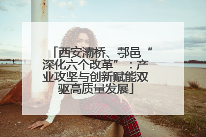 西安灞桥、鄠邑“深化六个改革”：产业攻坚与创新赋能双驱高质量发展