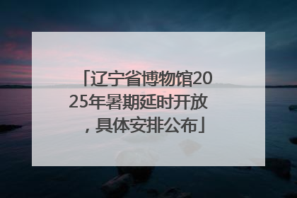 辽宁省博物馆2025年暑期延时开放，具体安排公布