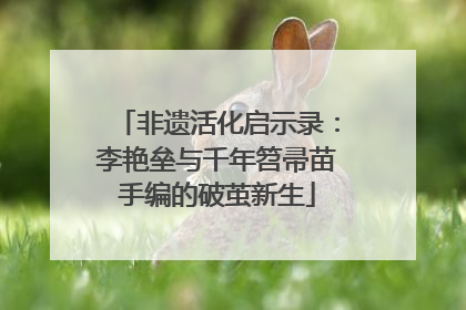 非遗活化启示录：李艳垒与千年笤帚苗手编的破茧新生